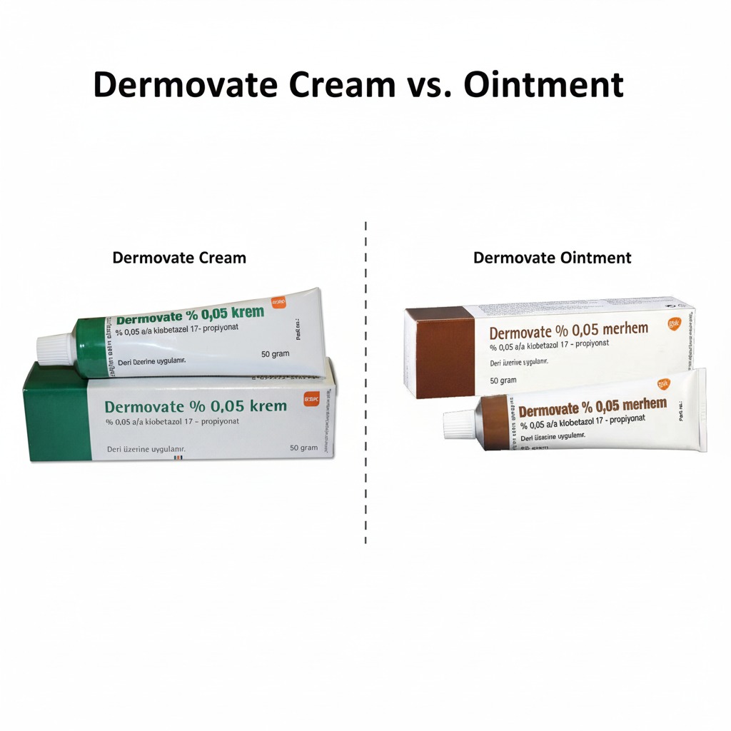Dermovate Cream vs. Ointment